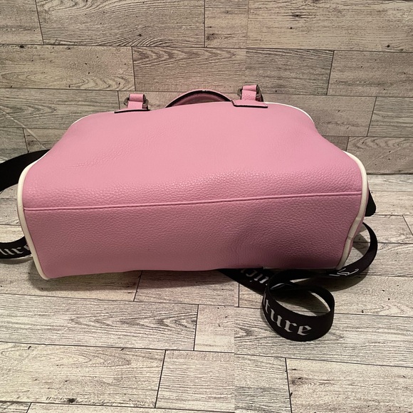 Juicy Couture Fondant Pink Fashionista Sports Bowler Bag w/ Zip around wallet - Picture 11 of 12
